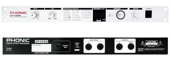 Phonic DFX-256 Signalprozessor, Vorführgerät, wie neu !