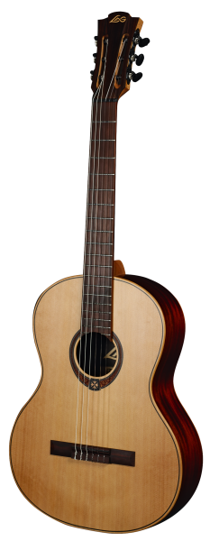 Lag Occitania 170, Konzertgitarre, Rotzeder massiv, matt lackiert