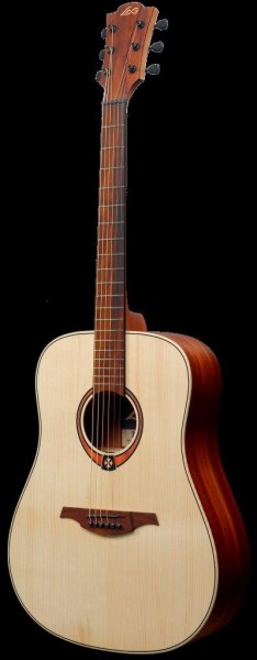 Lag Tramontane 70D, Westerngitarre, Fichte massiv, matt lackiert